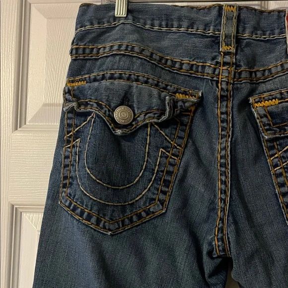 True Religion Ricky Super T men’s Denim Bootcut Jeans - Picture 6 of 8